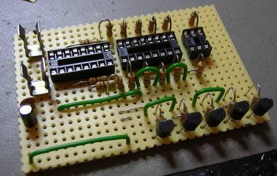 Strip board during assembly
