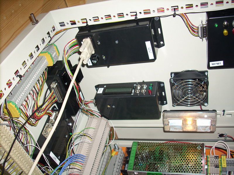 Fan controller in the rack box