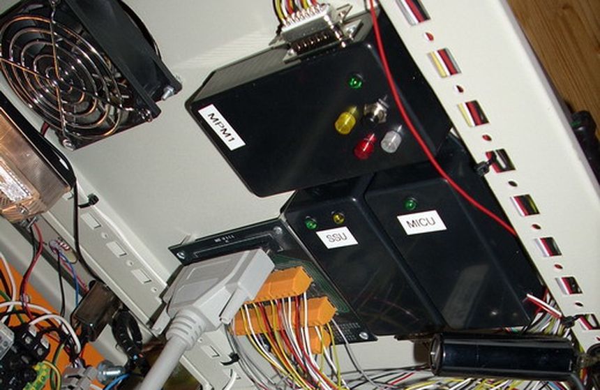Sound alarm control unit — AVR module