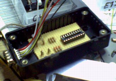 Test fitting circuit board in enclosure