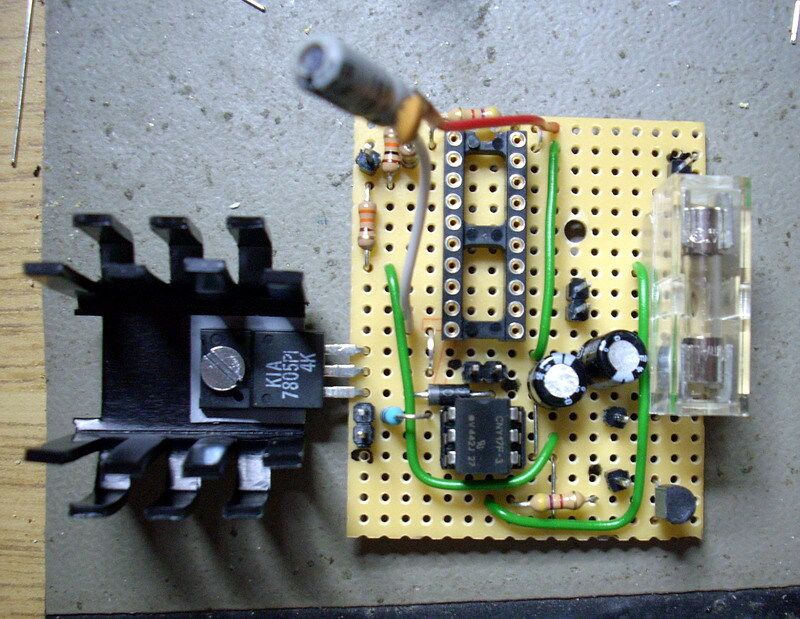 Circuit board, without AVR microcontroller