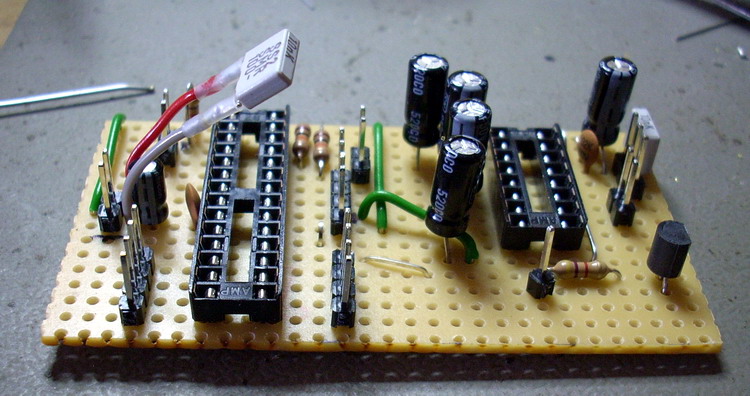 Circuit board, AVR microcontroller not installed