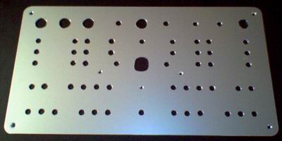 All holes drilled