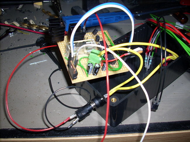 Mounting circuit board in enclosure