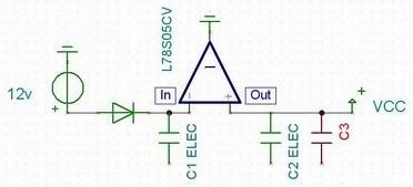 Voltage regulator schematics