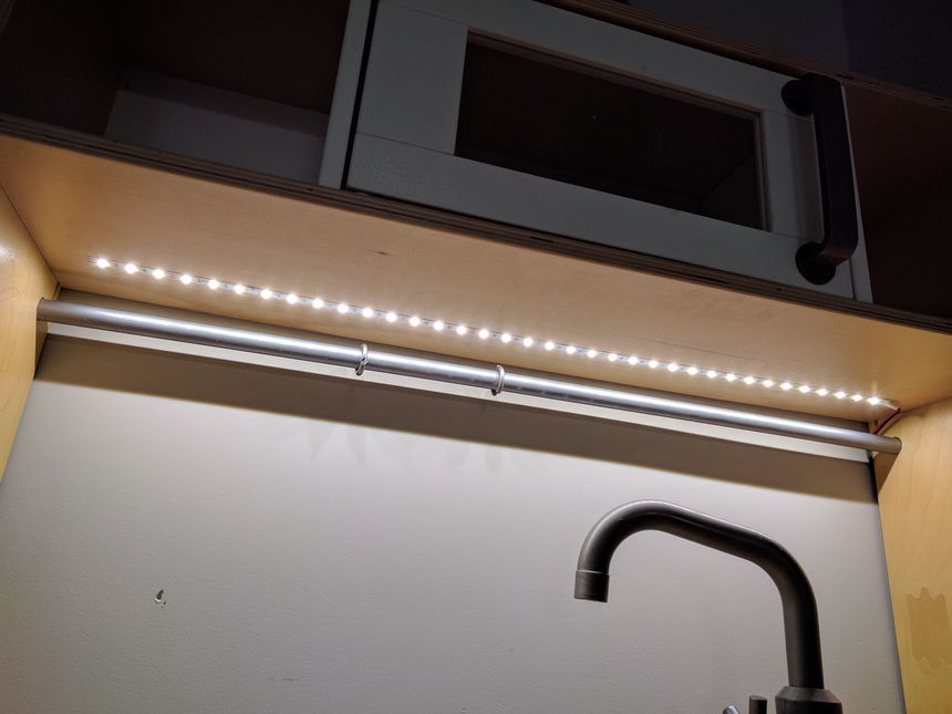 Putting LED lights in a IKEA play kitchen