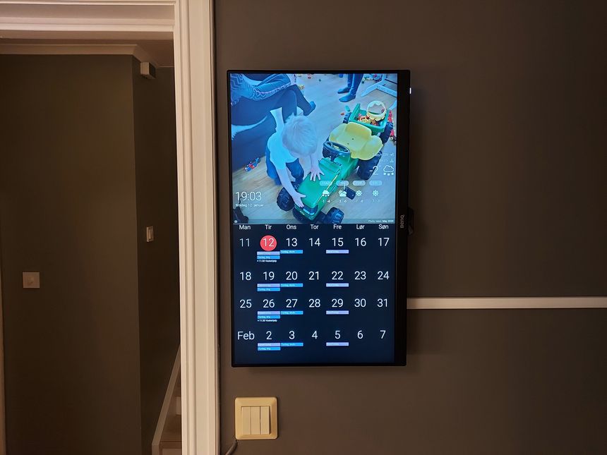 Raspberry Pi DAKboard display