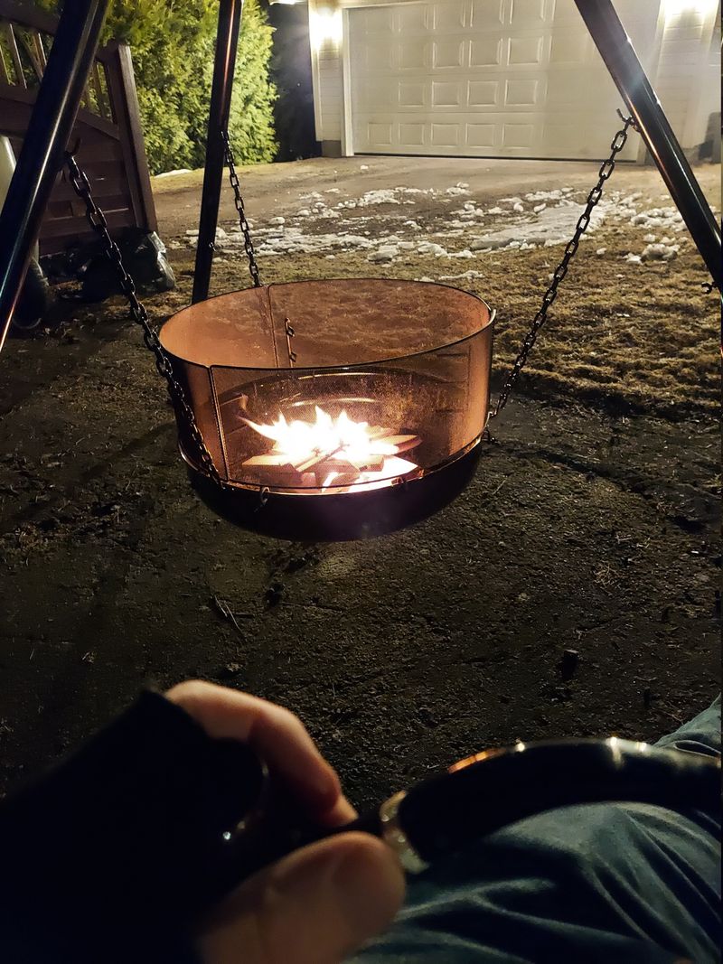 Pipe and fire pit