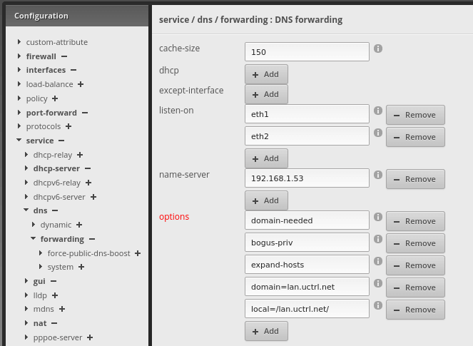 adguard and unbound dns local domain names