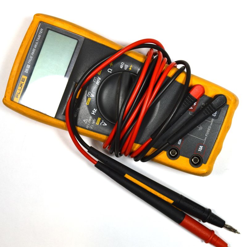 Multimeter, Fluke 26III