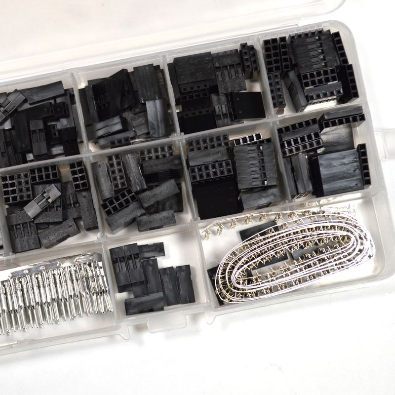 Pin header connector assortment