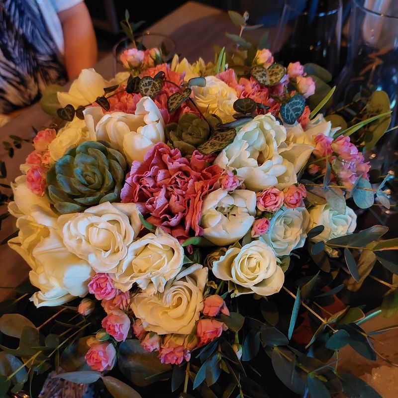 The bridal bouquet