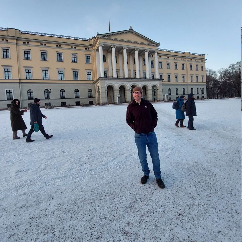 Me — at The Palace Square